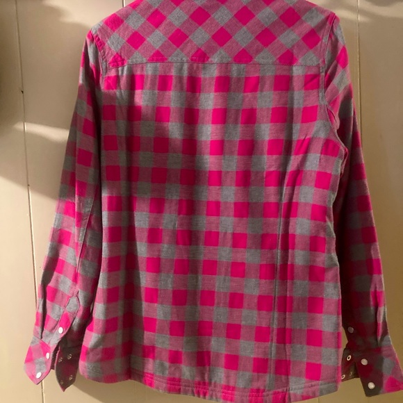 Pink and grey plaid jacket - Picture 2 of 6